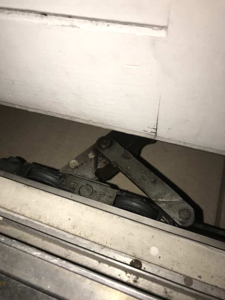 Schiebetür Reparatur Wien Laufwagen Schiene Service