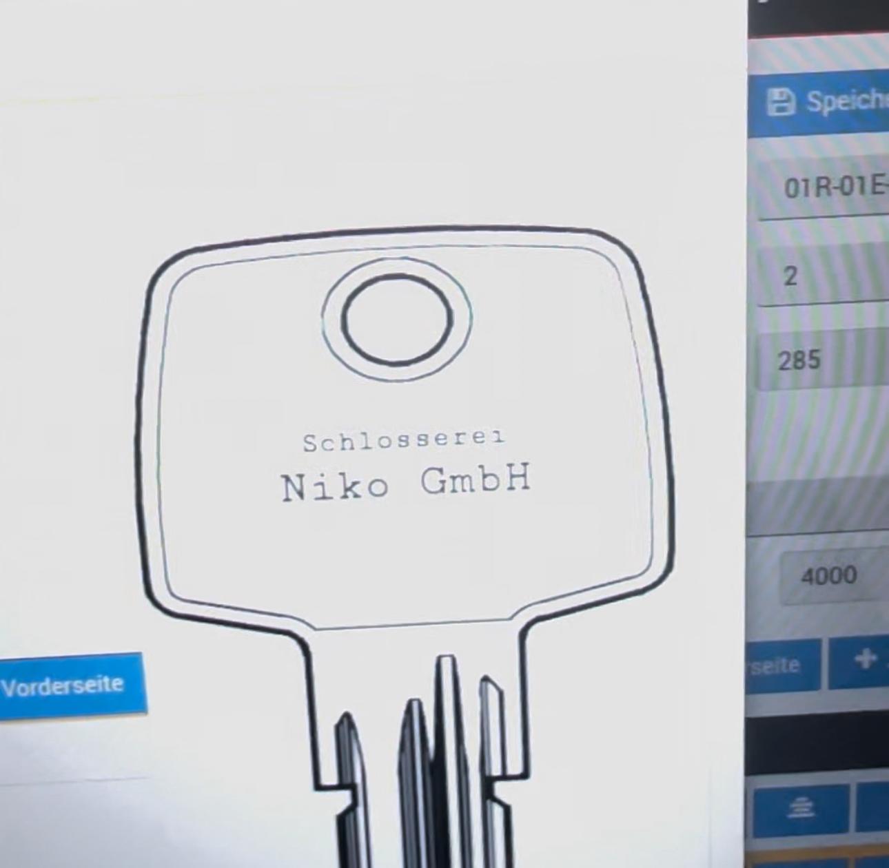 Schlüssel nachmachen in Wien – präzises Fräsen eines Hausschlüssels